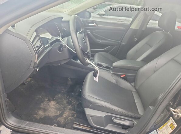 3VWE57BU6MM061966 2021 VOLKSWAGEN JETTA Black Widok wnętrza z przodu