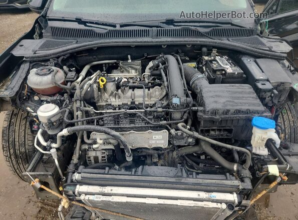 3VWE57BU6MM061966 2021 VOLKSWAGEN JETTA Black Widok wnętrza z tyłu