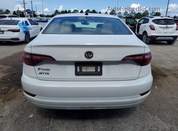 3VWE57BU6MM085152 2021 VOLKSWAGEN JETTA Белый Вид сзади