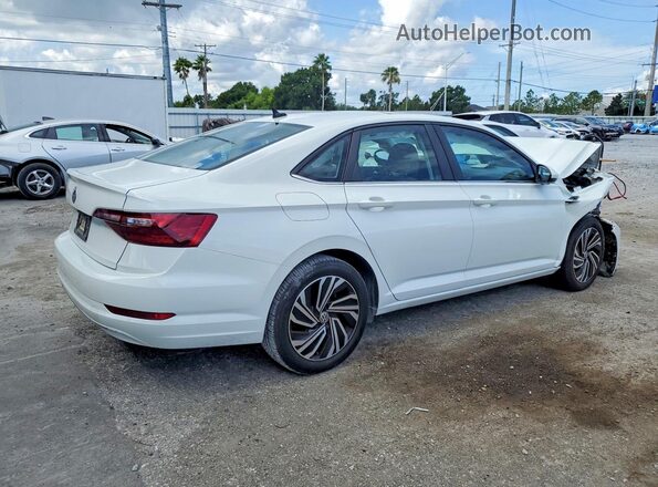 3VWE57BU6MM085152 2021 VOLKSWAGEN JETTA Белый Задняя правая четверть