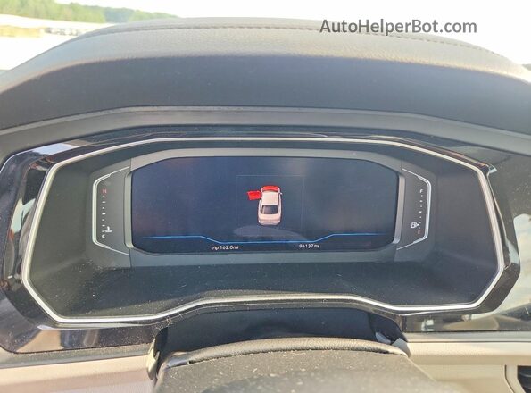 3VWE57BU8LM098189 2020 VOLKSWAGEN JETTA Black ხელსაწყოთა პანელის ხედი