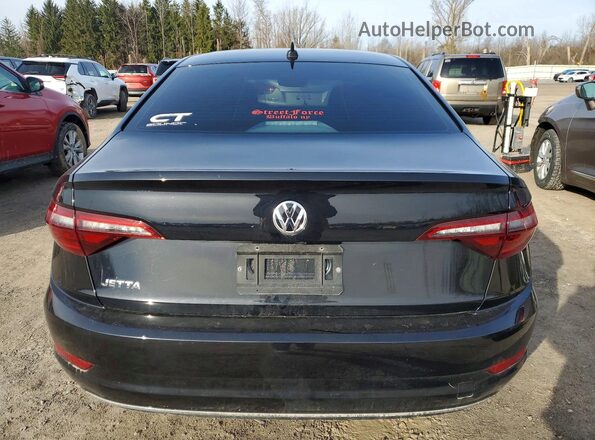 3VWE57BU8MM013322 2021 VOLKSWAGEN JETTA Black Widok z tyłu