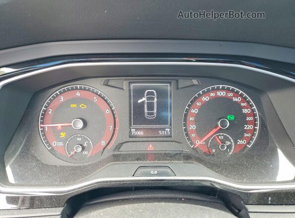 3VWE57BU9MM027049 2021 VOLKSWAGEN JETTA Black Սարքավորումների վահանակի տեսք