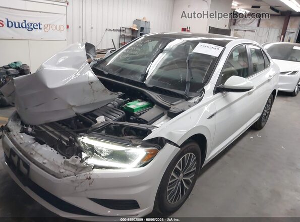 3VWE57BUXKM255932 2019 VOLKSWAGEN JETTA White Front left