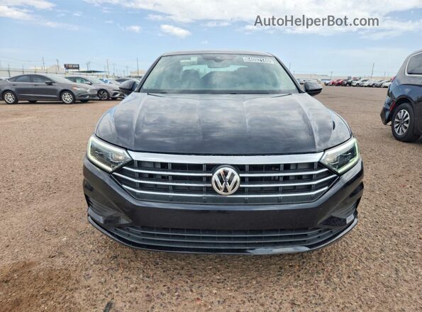 3VWE57BUXMM049724 2021 VOLKSWAGEN JETTA Черный Вид спереди