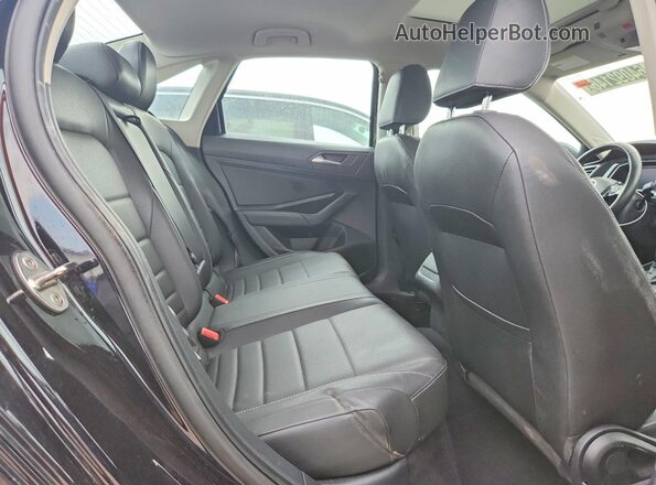 3VWE57BUXMM049724 2021 VOLKSWAGEN JETTA Черный Вид задних сидений