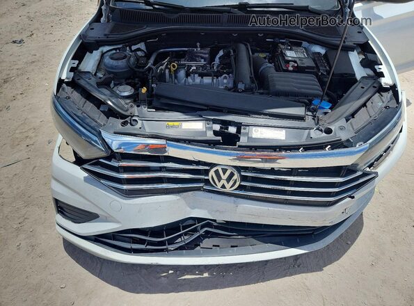 3VWEB7BU8LM038258 2020 VOLKSWAGEN JETTA White Widok wnętrza z tyłu