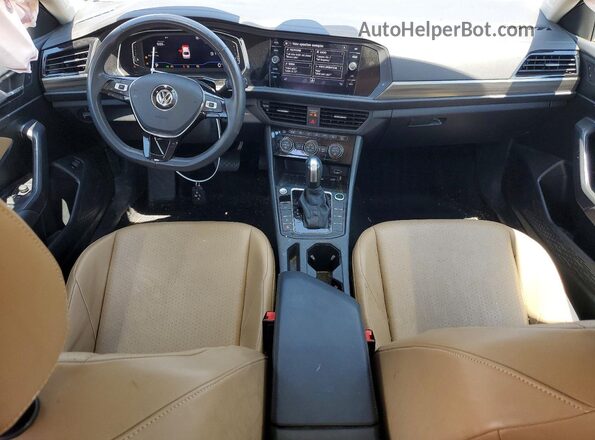 3VWEB7BU8LM073804 2020 VOLKSWAGEN JETTA Синий Вид панели приборов