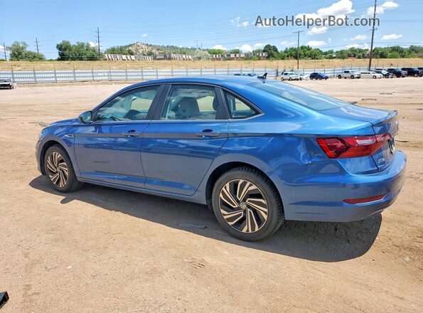 3VWEB7BU8LM073804 2020 VOLKSWAGEN JETTA Синий Задняя левая четверть