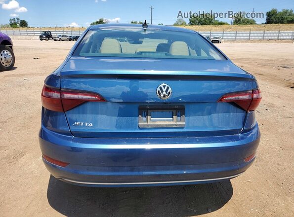 3VWEB7BU8LM073804 2020 VOLKSWAGEN JETTA Синий Вид сзади