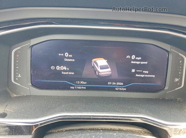 3VWEB7BU8LM073804 2020 VOLKSWAGEN JETTA Синий Вид щитка приборов