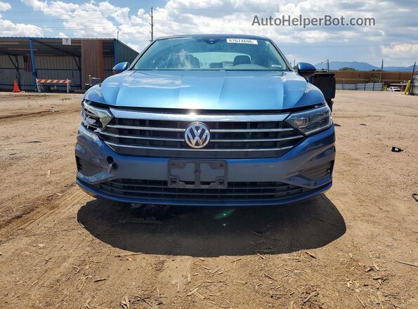 3VWEB7BU8LM073804 2020 VOLKSWAGEN JETTA Синий Вид спереди