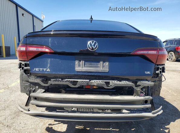 3VWEM7BU1PM040580 2023 VOLKSWAGEN JETTA Black Widok z tyłu