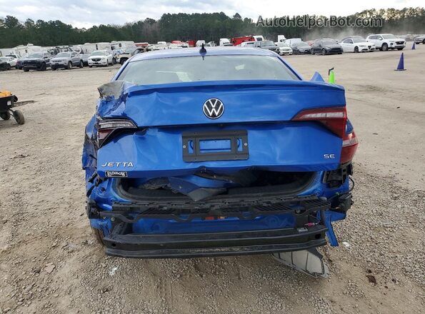 3VWEM7BU2RM057455 2024 VOLKSWAGEN JETTA Blue Հետևի տեսք