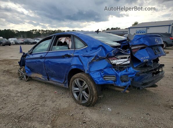 3VWEM7BU2RM057455 2024 VOLKSWAGEN JETTA Blue Հետևի ձախ