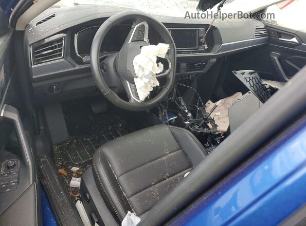 3VWEM7BU2RM057455 2024 VOLKSWAGEN JETTA Blue Առջևի վահանակի տեսք