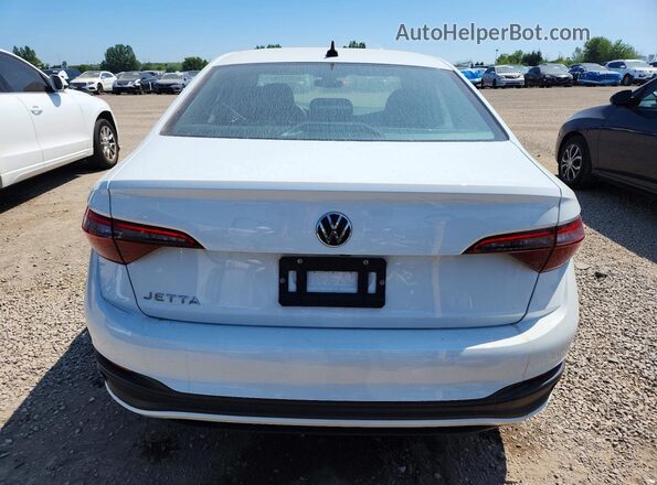 3VWEM7BU2RM076250 2024 VOLKSWAGEN JETTA White Вид ззаду