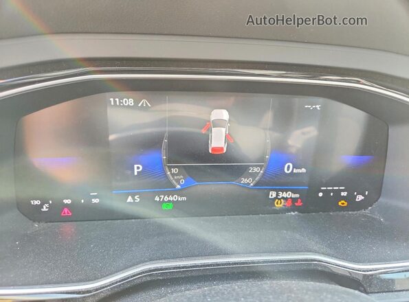3VWEM7BU2RM076250 2024 VOLKSWAGEN JETTA White Вид щитка приладів