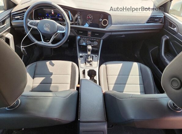 3VWEM7BU2RM076250 2024 VOLKSWAGEN JETTA White Вид панелі приладів