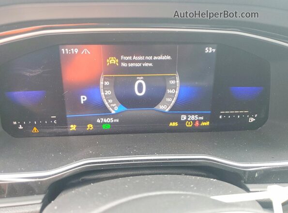 3VWEM7BU7NM010772 2022 VOLKSWAGEN JETTA Серый Вид щитка приборов