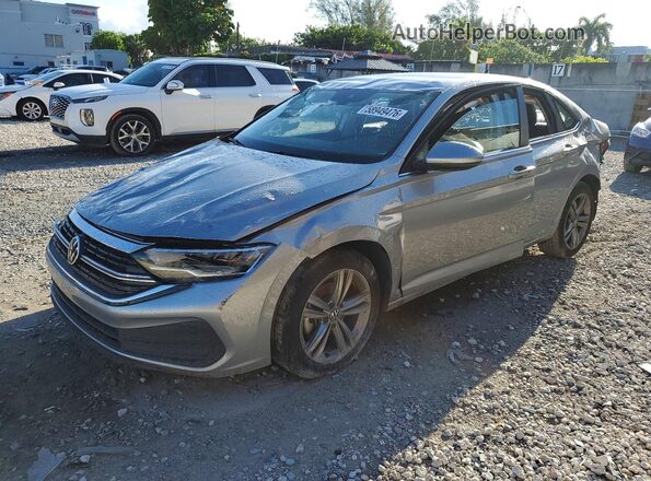 3VWEM7BUXRM035834 2024 VOLKSWAGEN JETTA Silver Հետևի ձախ