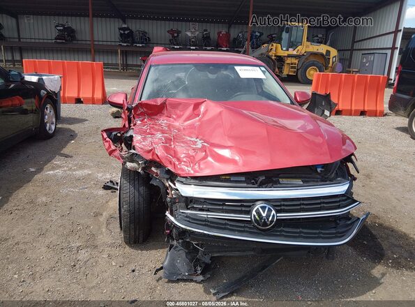 3VWEM7BUXRM056201 2024 VOLKSWAGEN JETTA Красный Вид спереди