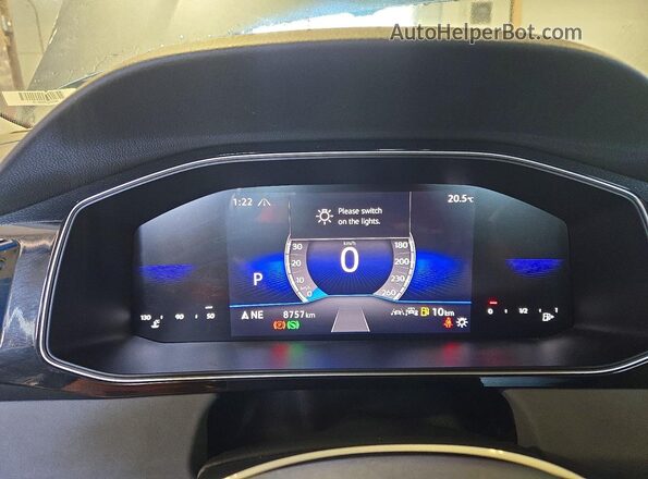 3VWEW7BU4TM046927 2026 VOLKSWAGEN JETTA Gray Instrument cluster view