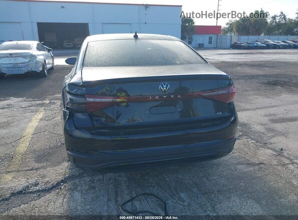 3VWEX7BU2SM082501 2025 VOLKSWAGEN JETTA Black Widok z przodu