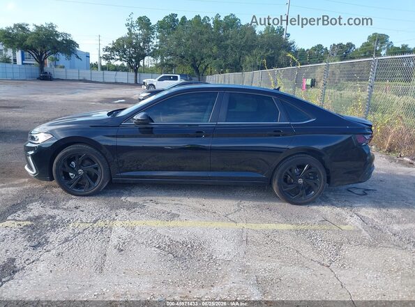 3VWEX7BU2SM082501 2025 VOLKSWAGEN JETTA Black Widok wnętrza 360 stopni
