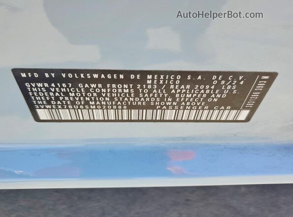 3VWEX7BU6SM020888 2025 VOLKSWAGEN JETTA Gray Widok komory silnika