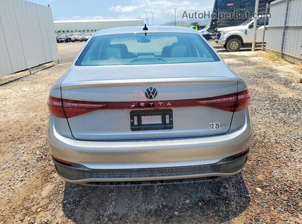 3VWEX7BU9SM022991 2025 VOLKSWAGEN JETTA Silver უკანა ხედი