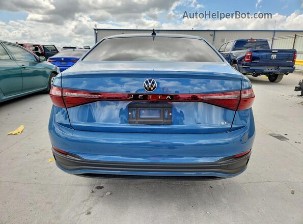 3VWEX7BU9SM033330 2025 VOLKSWAGEN JETTA Blue Вид ззаду