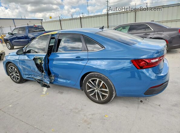 3VWEX7BU9SM033330 2025 VOLKSWAGEN JETTA Blue Задня ліва чверть