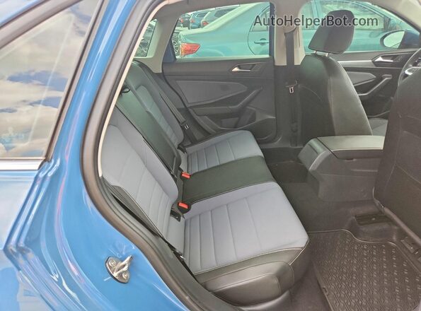 3VWEX7BU9SM033330 2025 VOLKSWAGEN JETTA Blue Вид задніх сидінь