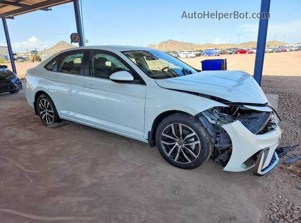3VWEX7BUXSM066272 2025 VOLKSWAGEN JETTA White Передня права чверть