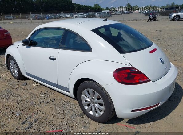 3VWF17AT1HM628194 2017 VOLKSWAGEN BEETLE Белый Задняя левая четверть