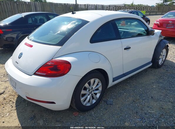 3VWF17AT1HM628194 2017 VOLKSWAGEN BEETLE Белый Задняя правая четверть