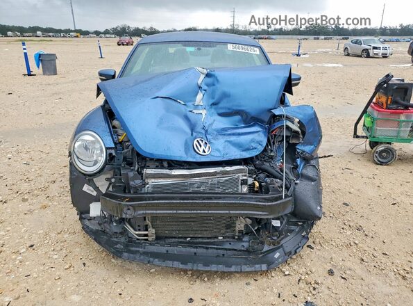 3VWF17AT2HM626809 2017 VOLKSWAGEN BEETLE Blue Vista frontal