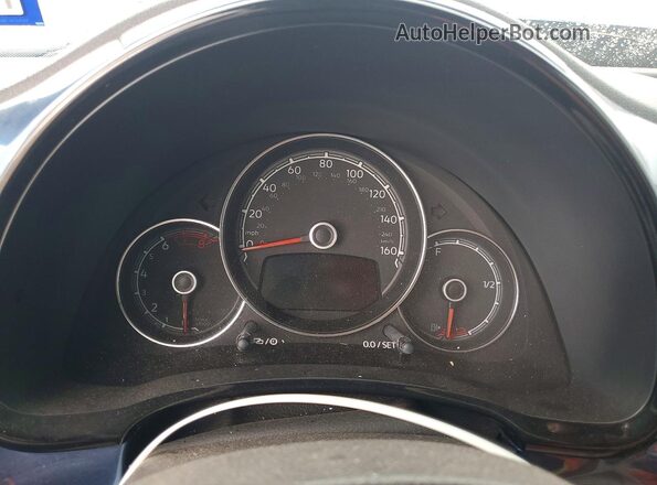 3VWF17AT2HM626809 2017 VOLKSWAGEN BEETLE Blue Vista del cuadro de instrumentos