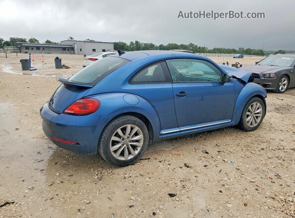 3VWF17AT2HM626809 2017 VOLKSWAGEN BEETLE Blue Trasero derecho