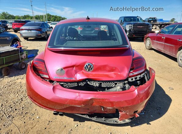 3VWF17AT3HM606696 2017 VOLKSWAGEN BEETLE Pink უკანა ხედი