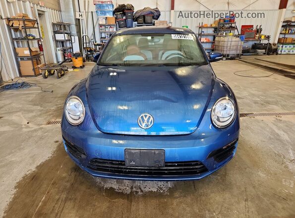 3VWF17AT5HM628540 2017 VOLKSWAGEN BEETLE Blue Vista frontal