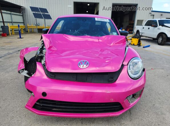 3VWF17AT6HM614484 2017 VOLKSWAGEN BEETLE Pink Դիմացի տեսք