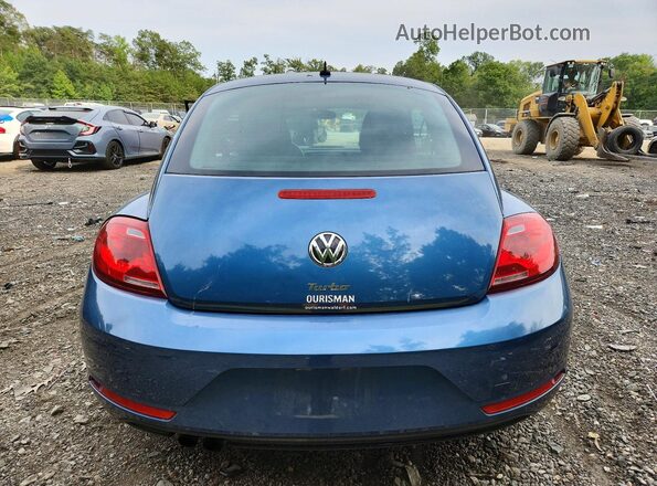 3VWF17AT8HM613398 2017 VOLKSWAGEN BEETLE Blue Vista trasera