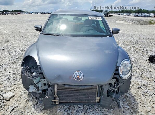 3VWF17ATXHM619462 2017 VOLKSWAGEN BEETLE Gray Vista frontal