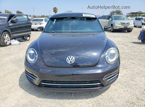 3VWFD7AT0JM706753 2018 VOLKSWAGEN BEETLE Black Widok z przodu