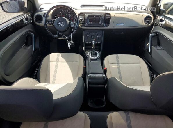 3VWFD7AT0JM706753 2018 VOLKSWAGEN BEETLE Black Widok deski rozdzielczej