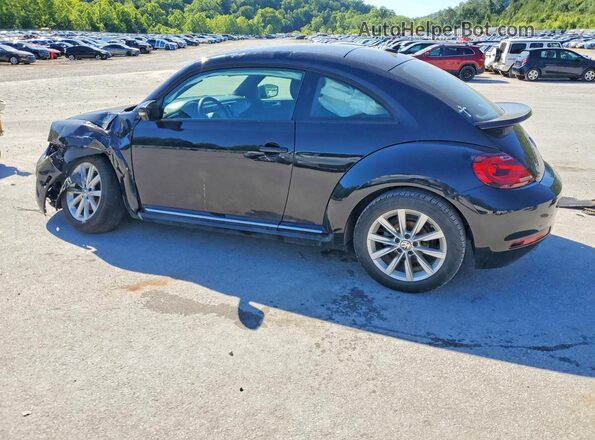 3VWFD7AT4JM707727 2018 VOLKSWAGEN BEETLE Black Tył lewy