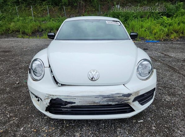 3VWFD7AT4JM711468 2018 VOLKSWAGEN BEETLE White Widok z przodu