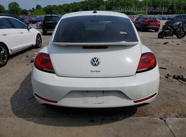 3VWFD7AT4JM714189 2018 VOLKSWAGEN BEETLE Белый Вид сзади
